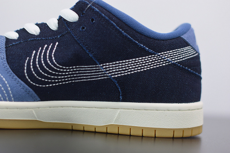 nike dunk low denim sashiko cv0316-400